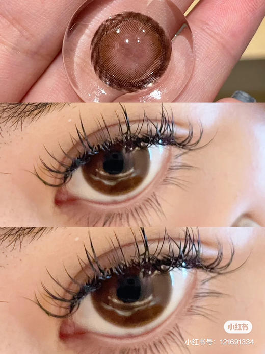 【店主实拍】梅子气泡水-14.5mm 【年抛 度数0-1000度 含有525/575 】 商品图3