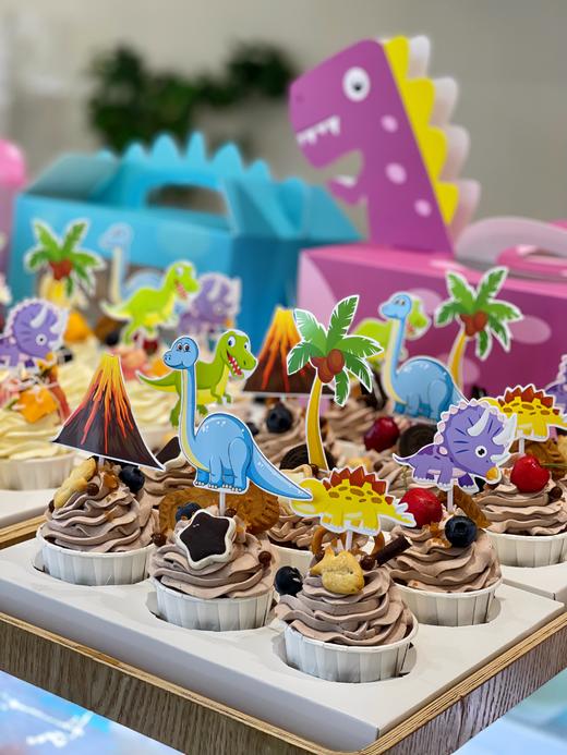 可爱恐龙纸杯蛋糕 商品图0