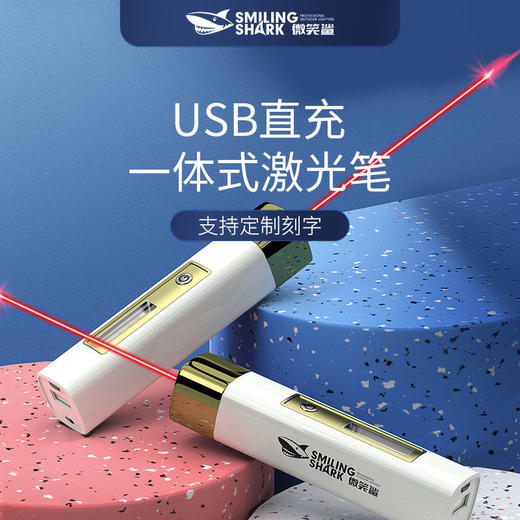 激光手电筒远射绿激光多功能可充电充电宝ppt激光笔泛光灯 商品图5