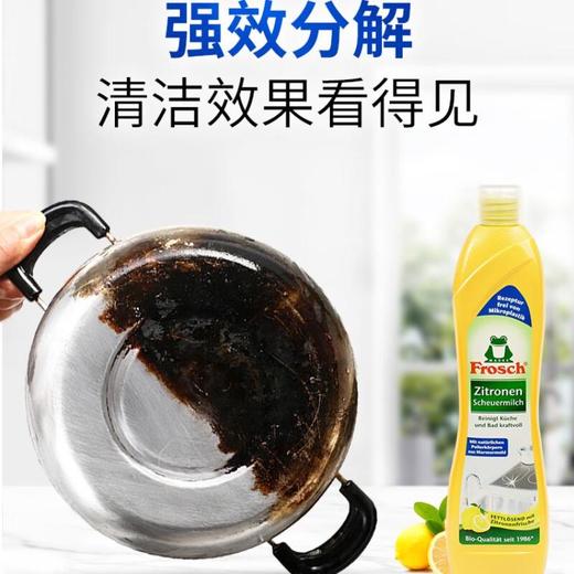 Frosch 柠檬不锈钢/陶瓷多用途清洁剂500ml+ 厨房重油污清洁喷剂500ml*2瓶 商品图0