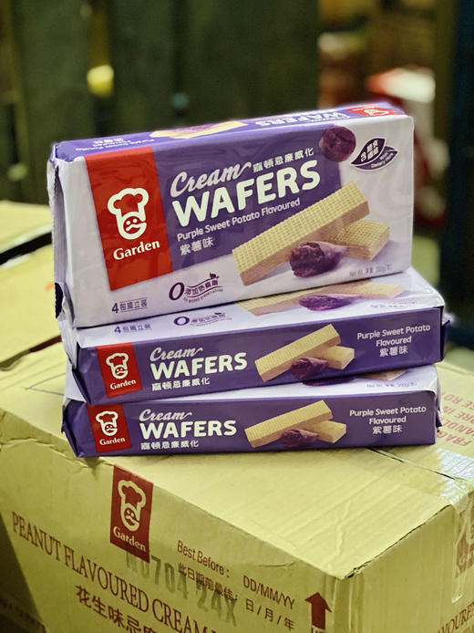 嘉顿忌廉威化（紫薯味） 089782015303  商品图0