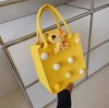 网红毛毡手提包-黄色长颈鹿（小号） 商品缩略图0