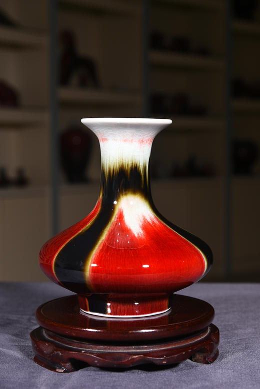 三阳开泰扁肚瓶 商品图0