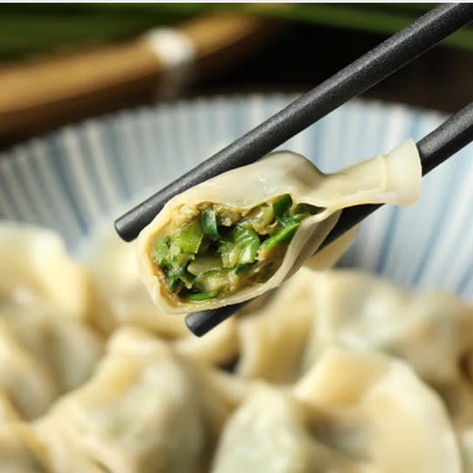 湾仔码头韭菜水饺【720g】 商品图1