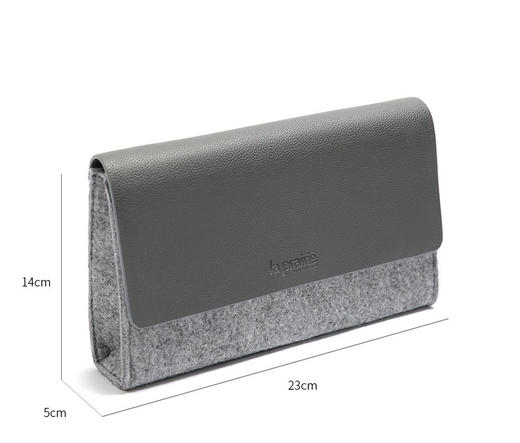 【5.28 王炸割肉价】la prairie 毛毡化妆包 商品图4