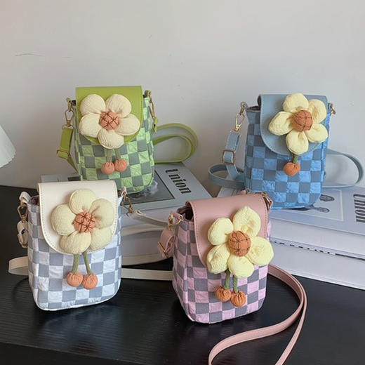 【夏日必备，时尚百搭】小众帆布包夏天散步小包包女包迷你斜挎手机包 商品图0