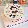 男生手绘蛋糕-低糖处理无添加 商品缩略图0