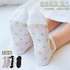 【舒适棉底，感受全新体验】袜子女夏季薄款韩版短袜ins玻璃水晶丝袜女透明棉底船袜防臭透气 商品缩略图2