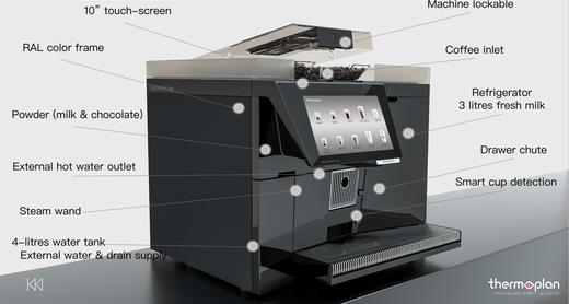 全自动咖啡机BW4 neo CTMS2/ neo CT2(黑色)-上下水版 商品图2