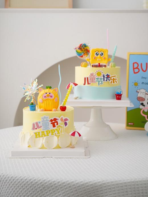 M款-儿童节•网红菠萝可爱猪主题蛋糕 商品图2