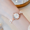 【美妆饰品】新款轻奢珍珠带手表女士小众创意防水石英手表 商品缩略图1