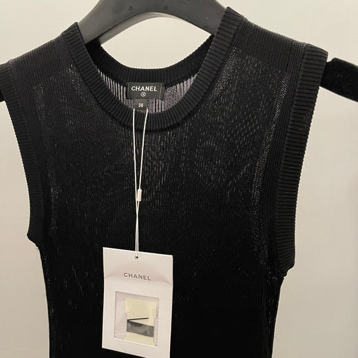 无袖针织衫。白色。黑色。自己备注号码颜色 商品图3