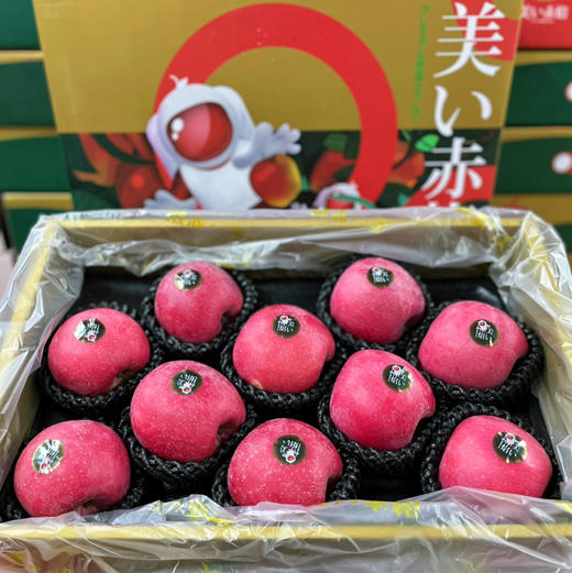 【红苹果】红富士 苹果，高颜值，全红苹果，冷藏后食用更酥脆！ 商品图4