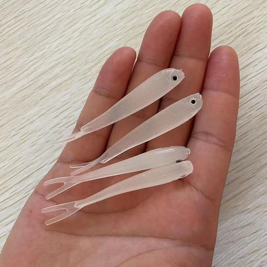 【塘主都哭了】路亚假饵仿生鱼饵通杀包铅带钩小灰鱼淡海水通用仿真软饵桂鱼鲈鱼 商品图9