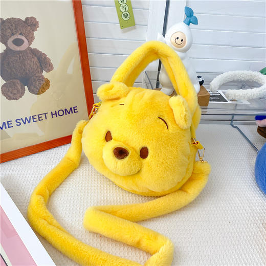 【可爱毛绒小包包！】卡通玩偶包百搭ins手提单肩斜挎包 商品图5
