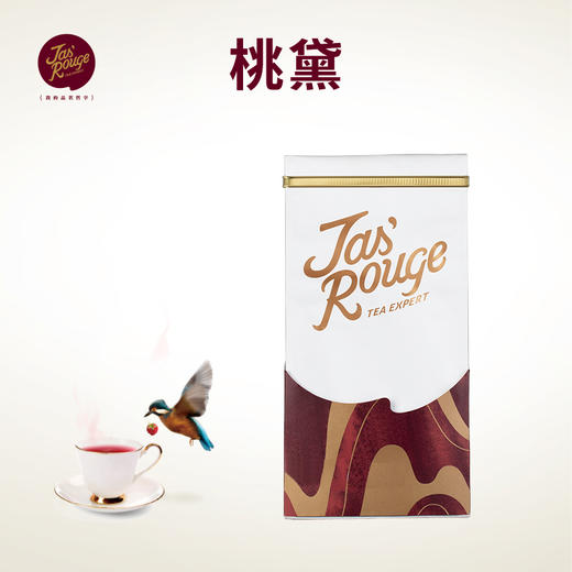 【十二风味茶】Jasrouge散茶装-桃黛500g 商品图0