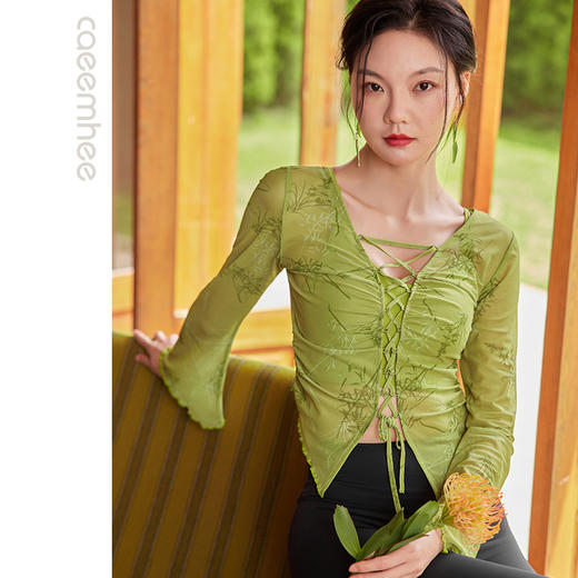 卡益长袖罩衫K01327D-电商款 商品图5