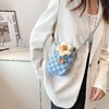 【夏日必备，时尚百搭】小众帆布包夏天散步小包包女包迷你斜挎手机包 商品缩略图1