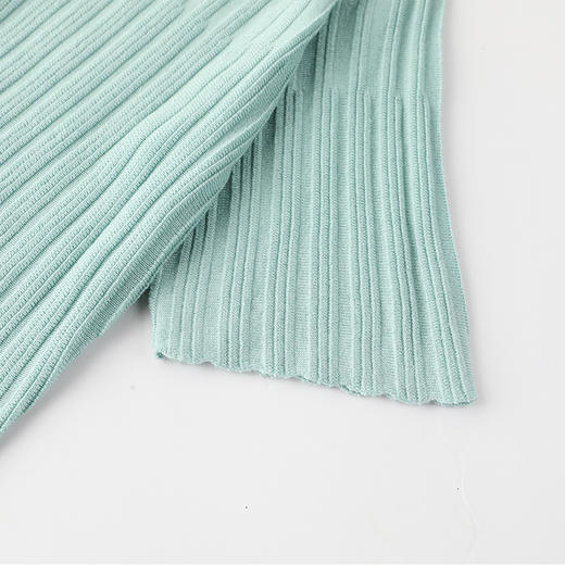 东黎 • 丝绒女士春夏季无袖针织抽条显瘦连衣裙 3040 商品图5