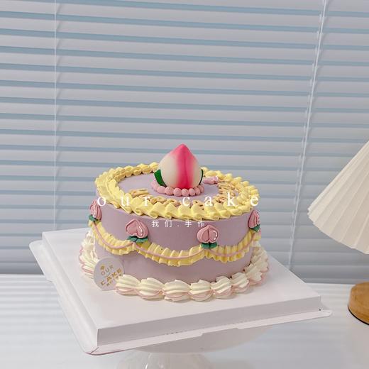 寿桃复古蛋糕-低糖处理无添加 商品图2