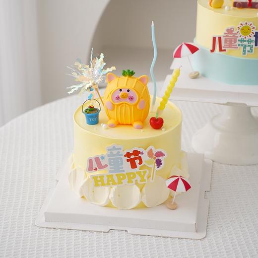 M款-儿童节•网红菠萝可爱猪主题蛋糕 商品图4