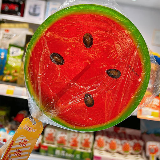 西瓜波板棒棒糖200g 商品图0