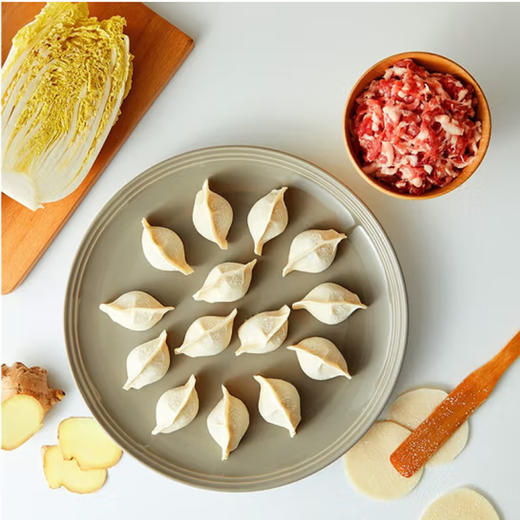 思念手打天下猪肉韭菜水饺【1.08kg】 商品图3