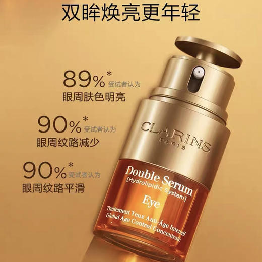 【全球购 * 现货开抢&买一瓶送一瓶】Clarins娇韵诗双萃焕活眼部精华正装眼霜20ml  · 香港🇭🇰直发 商品图1