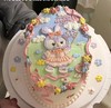 星戴露的花园椭圆形蛋糕-低糖处理无添加 商品缩略图1
