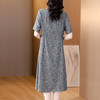 DD-洋气立领拼接民族风显瘦改良旗袍连衣裙 商品缩略图3