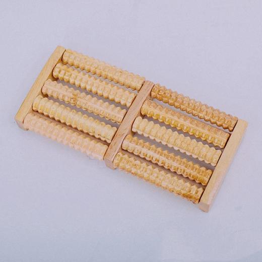 木质脚底按摩神器滚轮足底按摩穴位脚部足部家用泡脚按摩器按脚器 商品图4