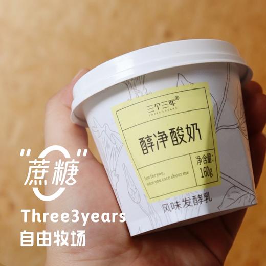 0蔗糖·三个三年醇净酸奶 新疆老酸奶味道 商品图0