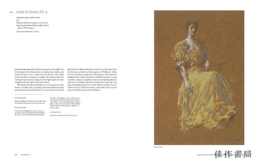 Thomas Wilmer Dewing: Beauty into Art: A Catalogue Raisonne / 美国画托马斯·威尔默·德温作品全集：艺术之美 商品图4