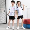 儿童羽毛球服套装小学生队服男童运动服网球乒乓服女童比赛训练服 商品缩略图2