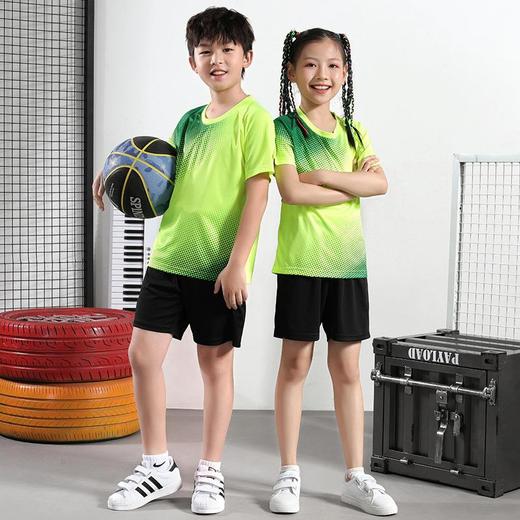 新款儿童少年羽毛球服童装男女套装排球透气网球比赛服乒乓球衣 商品图3