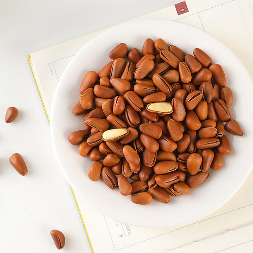 东北松子 108g/袋 坚果 炒货 特产 野生开口 原味松子  CAFINE/刻凡 商品图6