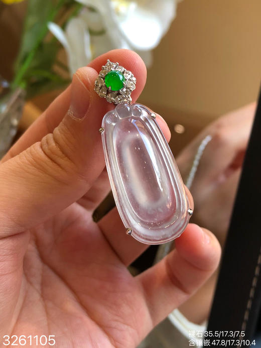 玻璃福贝吊坠  82999【3261105】 商品图2