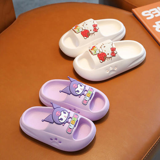 【买一送一】三丽鸥Hello kitty儿童拖鞋夏女童男童大耳狗可爱洞洞鞋软底浴室防滑宝宝凉拖聚★【任选商品需单独购买，不可跨链接合并付款 商品图9