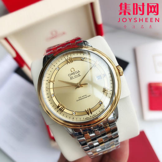 新升级版 OMEGA 欧米茄碟飞系列 蝶飞 男士机械腕表
机芯：搭载进口西铁城 商品图0