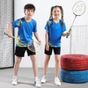 儿童羽毛球服套装队服速干训练印制团购青少年乒乓球比赛服专业印 商品缩略图1