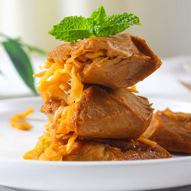 哇！比肉还好吃的脆笋豆脯 五香豆包笋丝 豆制品休闲零食