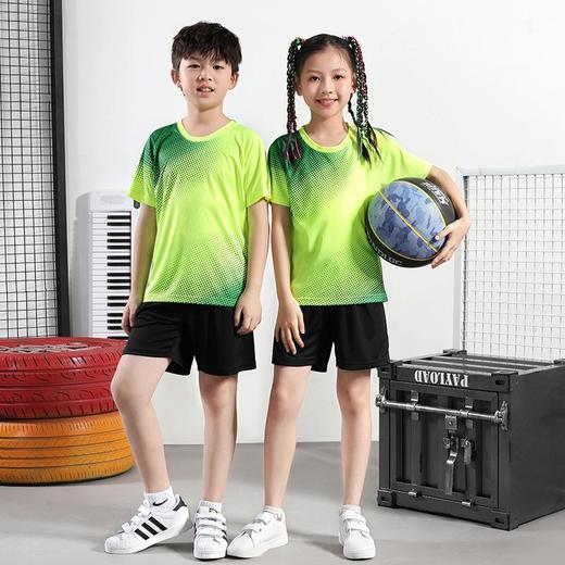 新款儿童少年羽毛球服童装男女套装排球透气网球比赛服乒乓球衣 商品图2