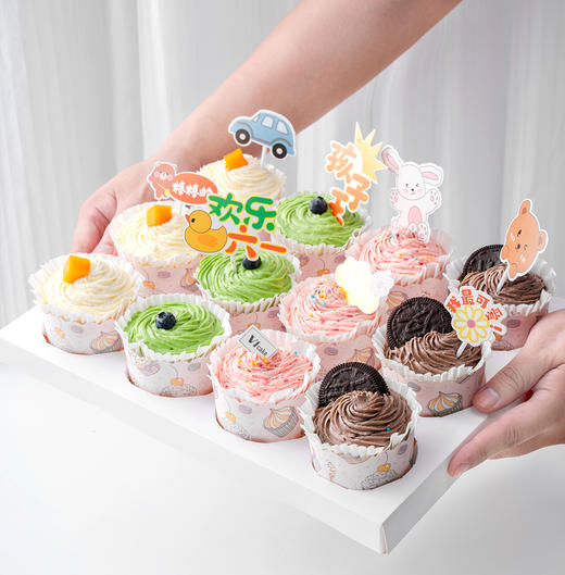 可爱杯 12 枚（ 奥利奥｜开心果｜芒果 | 樱桃 ） 商品图0