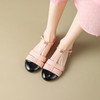 舒适甜美风，圆头撞色拼接玛丽珍凉鞋DMJ-81253F 商品缩略图6