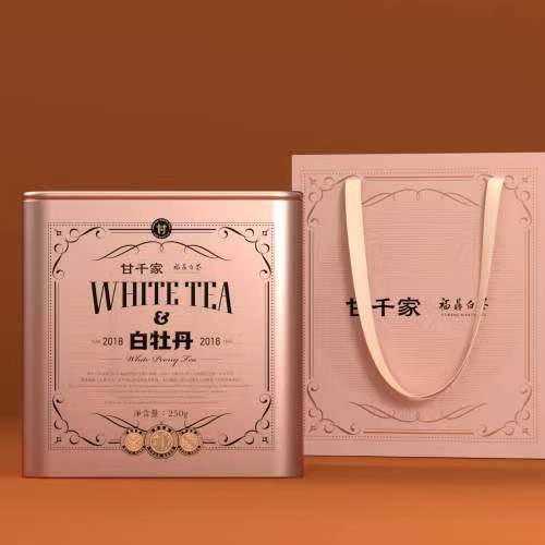 四方罐.2018一级白牡丹 商品图2