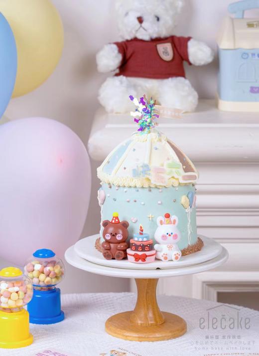 森林马戏团帐篷蛋糕 商品图0