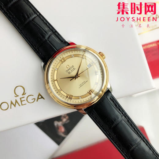 新升级版 OMEGA 欧米茄碟飞系列 蝶飞 男士机械腕表
机芯：搭载进口西铁城 商品图0