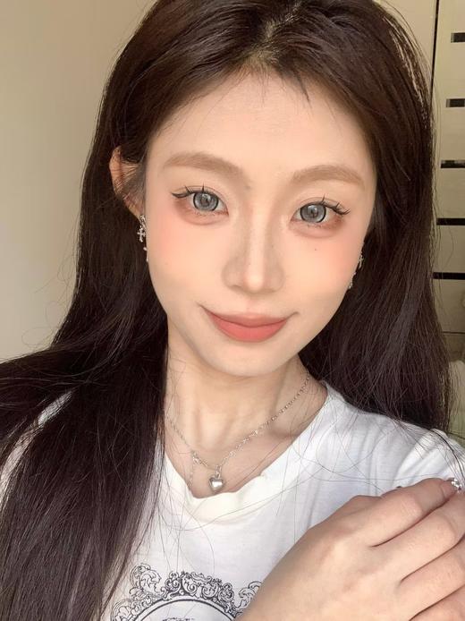 kaylens日抛｜黄卷卷&琉璃银灰｜14.5mm白狮参考着色中大直径｜国产日抛 商品图12