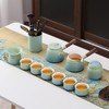 简约日式家用侧把壶功夫茶具便携旅行茶具套装办公室会客干泡茶盘 商品缩略图5