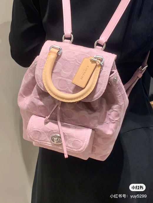 蔻驰香布雷丹宁小双肩 商品图3